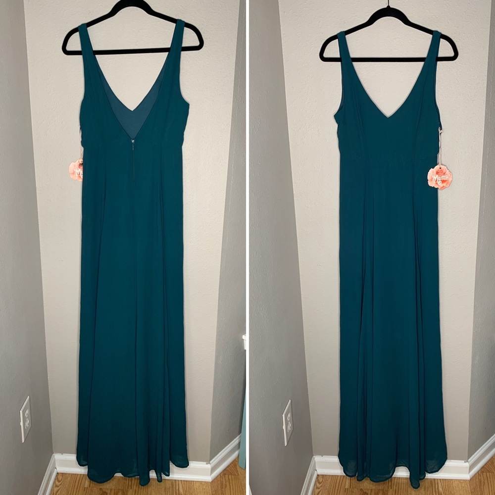 NWT Show Me Your MuMu Jade Jenn Maxi Dress - Picture 4 of 7